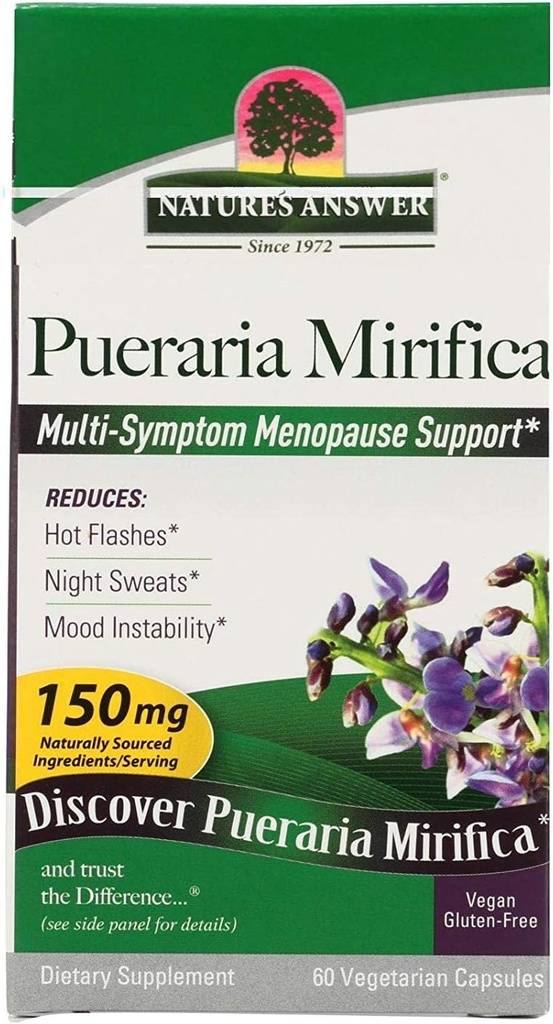 Απάντηση της φύσης Pueraria Mirifica κάψουλες 60 Count 