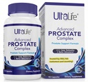 ULTALIFE Advanced Saw Palmetto Prostate Supplement for Men with Beta Sitosterol Promotes Urinary Comfort, Sleep Quality & Prostate Health 90 Κάψουλες