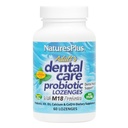 Natures Plus Adults Dental Care Probiotic - Συμπλήρωμα για τα δόντια & την τσίχλα Υγεία - Peppermint Flavor - 60 Χορτοφαγικά Lozenges (30 Services)
