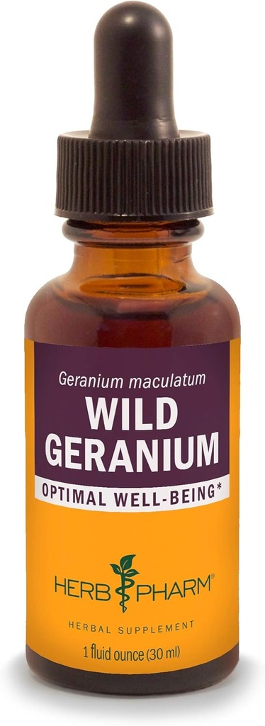 Herb Pharm Wild Geranium (Cranesbill) Υγρό εκχύλισμα - 1 ουγγιά