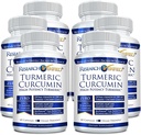 Έρευνα Επαληθευμένη κουρκουμίνη - με BioPerine, Curcumin C3 Complex - Vegan - Made in The USA - 360 Κάψουλες