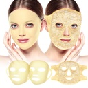 Face Ice Pack και 2 συσκευασίες Silicone κάλυμμα μάσκα προσώπου, Full Facial Κατεψυγμένα μάσκες ζεστό κρύο πρόσωπο Συμπίεση επαναχρησιμοποιήσιμη φροντίδα του δέρματος για τις γυναίκες για Puffiness Οίδημα ανακούφιση Spa Απαραίτητα