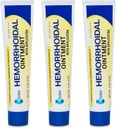 Αιμορροϊδικό άλγος Αλοιφή 2 oz (56g) ανά σωλήνα Αιμορροΐδης Θεραπεία για ταχείας δράσης Itch, πρήξιμο, και μέγιστης αντοχής ανακούφιση πόνου (3 συσκευασία)