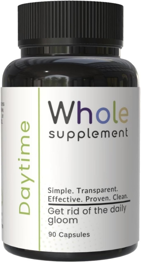 Μέρα Νοοτροπική Φυσική Καθημερινή Υποστήριξη - Εγκεφαλική Καθαρότητα, Εγκεφαλική Υγεία, Εστίαση, Mood και Ενέργεια - Lions Mane, Ashwagandha, ίδιο, πάθος λουλούδι – Απολαύστε την ημέρα σας!