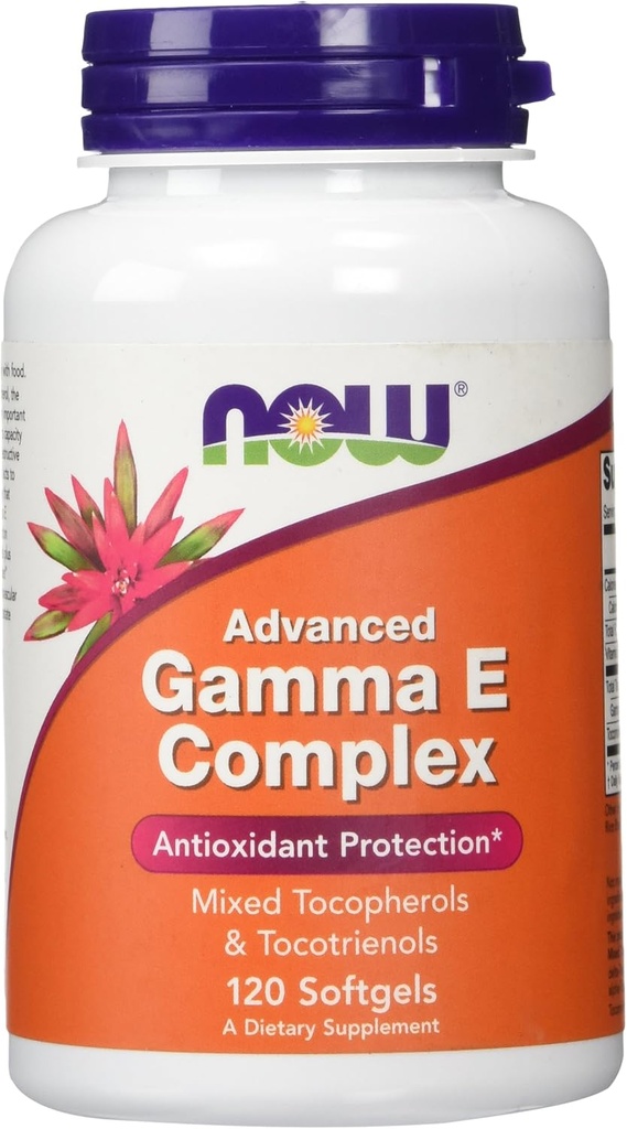 Τώρα τρόφιμα, Gamma E Complex, 120 Softgels