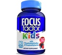 Focus Factor Kids Complete Daily Chewable Vitamins: Πολυβιταμίνη & Νευροθρεπτικό (Brain Function) w/Vitamin B12, C, D3-60 Count