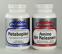 Anabol Naturals Meta GHR Στοίβα: Metaboplex 120 caps, 600 mg και Amino GHReleasers120 caps, 800 mg