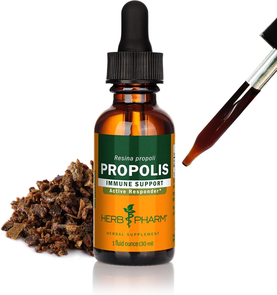 Herb Pharm Propolis Extract for Immune System Support - 1 Ounce