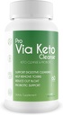 Pro Via Keto Cleanse - Βοήθεια για την αφαίρεση τοξινών & προσμείξεων - Φυσικό Keto καθαρισμού με προβιοτική υποστήριξη - Υποστήριξη Digestive Καθαρισμός & Μειωμένο Bloat Gut - Βοήθεια για την απομάκρυνση & Αποτοξίνωση αποβλήτων
