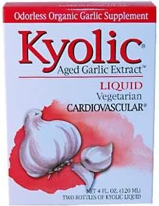 Wakunaga - Kyolic, Aged Garlic Extract, Καρδιαγγειακό, Υγρό, 2 φιάλες, 2 fl oz (120 ml)