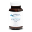 Μεταβολική Συντήρηση L- Methylfolate 10 mg - L Φολικό μεθύλιο, συμπλήρωμα μεθυλοφολικού οξέος για γυναίκες & άνδρες, μεθυλιωμένη βιταμίνη B9 (5- MTHF) για την υγεία του εγκεφάλου, την εστίαση, και την ηρεμία - 90 κάψουλες (πακέτο του 1)
