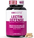 GOBIOTIX Lectin Defense - Lectin Blocker Supplement for Leaky Gut with MSM and Digestive Enzymes - Aids in Enternal Health for Women and Men - Non-GMO + Gluten Free - 60 Κάψουλες (1)