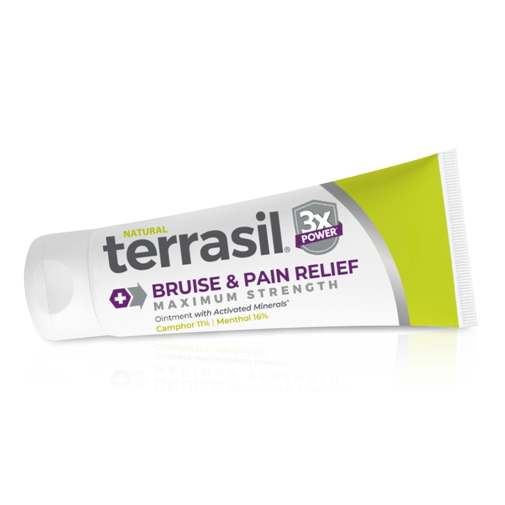 terrasil κρέμα μελανιού για τις λεπτές μελανιές του δέρματος, Senile Purpura θεραπεία, βοηθά να ανακουφίσει τον αποχρωματισμό, οίδημα με εκχύλισμα Arnica και φυσικά συστατικά για τους ηλικιωμένους μελανιές του δέρματος, 1.7 Oz