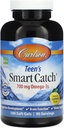 Carlson Teen's Smart Catch, φυσικό λεμόνι, 180 μαλακά γέλη