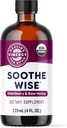 Vimergy Soothe Wise* – Fast-Absorbing Ανοσοποιητική Υποστήριξη με Syrup Elderberry και Ακατέργαστο, Βιολογικό Μέλι – Γλουτένη και καταπραΰνει τους αναπνευστικούς ιστούς – USDA Certified Organic, Vegan, Paleo-Friendly, Gluten-Free.