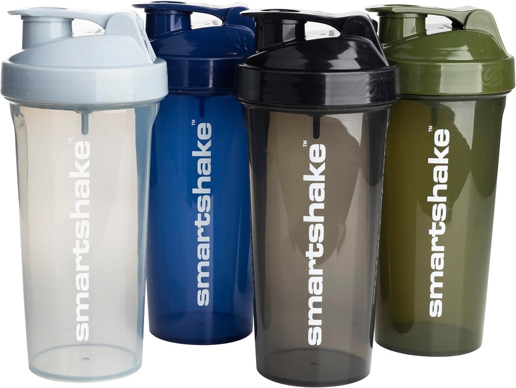 Smartshake Lite 4-Pack Protein Shakeer Μπουκάλι 800 ml 
