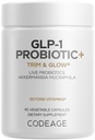 Κωδικός GLP-1 Probiotic+ - Ζωντανά Προβιοτικά Akkermansia, Clostridium, Bifidobacterium, Chicory Inulin Probiotic, Prebiotics & Postbiotics Συμπλήρωμα - 500 Million AFU, 3-Month Supply - 90 Κάψουλες