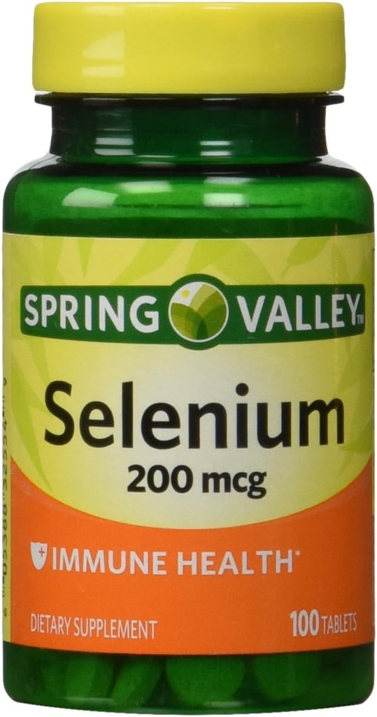 Spring Valley - Σελήνιο 200 mcg, 100 δισκία