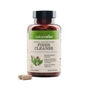 NatureWise Total Colon Care Fiber Cleanse - Φυσικό Laxative Blend - Φυτικά Laxatives, Prebiotics, & Enzymes for Regularity, Digestion, Weight & Gut Health - Non-GMO - 60 Κάψουλες[30-Day Supply]