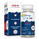 SOLARAY CoQ-10 Phytosome - 9X Απορρόφηση CoQ10 200mg - Εύκολο συμπλήρωμα αντιοξειδωτικών - Vegan και Made Without Soy - 60-Day εγγύηση - 30 εξυπηρετήσεις, 30 VegCaps