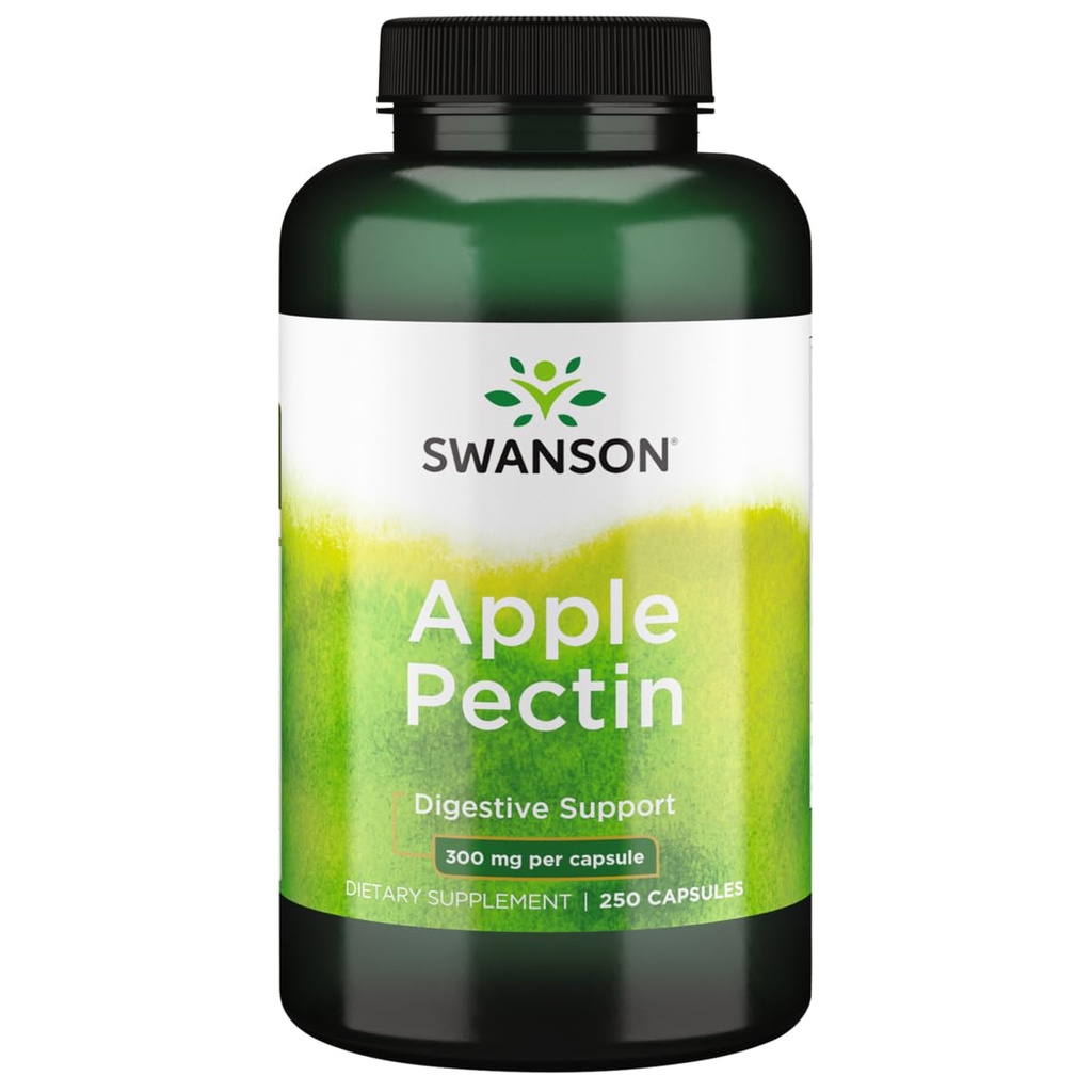 Swanson Apple Pectin 300 Milligrams 250 Κάψουλες