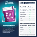 Ουσιώδη στοιχεία Υδρολυμένο κολλαγόνο Peptides Σκόνη για άνδρες & γυναίκες - Κοινές, δέρμα, μαλλιά & νύχια Υποστήριξη - 15 γραμμάρια τύπου I & III Grass-Fed Bovine Collagen - 30 Υπηρεσίες