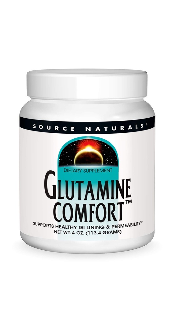 Πηγή Naturals Glutamine Comfort, υποστηρίζει υγιή GI Lining και διαπερατότητα*, 4 ουγγιά σκόνη