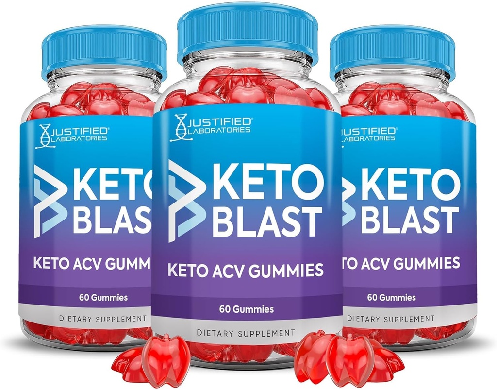(3 Pack) Μηλίτης μηλίτη αμπελιού 1000MG Keto Blast Keto ACV Gummies Advanced Formula Formulated with Pomegranate Beet Juice Powder B12 Vegan Non GMO 180 Gummys