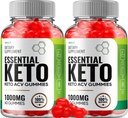 (2 Pack) Essential Keto ACV Gummies - Advanced Formula Essential Keto + ACV Weight Management Gummies Apple Cider Vinegar Keto Essential Dietary Supplement Κριτικές Βιταμίνη B12 B6 (120 Gummies)