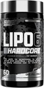 Nutrex έρευνα Lipo-6 Hardcore συμπλήρωμα, υποστηρίζει Μεταβολισμός & Ενέργεια, διαιτητικές κάψουλες – 60 κόμης