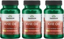 Swanson EFAs- Krill Oil - Μέγιστη περιεκτικότητα - 1 g, 30 Softgels (3 συσκευασία)