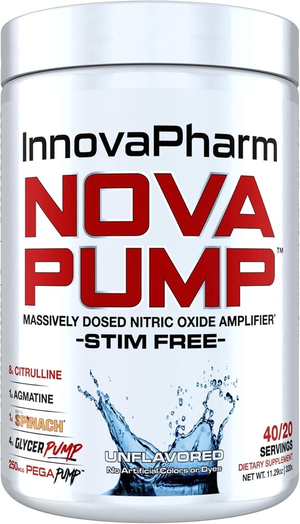 InnovaPharm NOVAPUMP (Άγευστο) 320 γραμμάρια