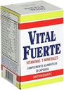 Vital Fuerte, Vitamins and Minerals Supplement, 30 Capsules, Bottle.