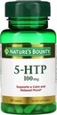 Nature's Bounty 5-HTP Pills and Dietary Supplement, Supports a Calm and Relaxed Mood, 100mg, 60 Capsules