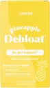GOLDE Pineapple Debloat - Probiotic Supplement for Natural Bloat Relief and Lasting Digestive Balance - Vegan, Keto, Low-Sugar - 8 Υπηρεσίες