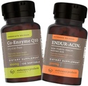 Συνένζυμο Q10 Χωρίς κρύσταλλο (120 softgels) και Endur-Acin Niacin