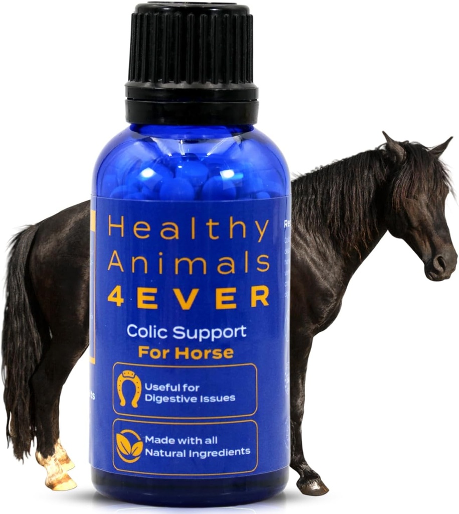 HA4E - Horse Colic Support - Μειώνει τον κοιλιακό πόνο & το στομάχι ζητήματα - Εξαιρετικά αποτελεσματική, φυσικό ομοιοπαθητικό συμπλήρωμα - 300 Tabletισκία