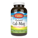 Carlson - Chelated Cal-Mag, 2:1 αναλογία ασβεστίου προς μαγνήσιο, υποστήριξη οστών, μυϊκή λειτουργία & παραγωγή ενέργειας, 180 δισκία
