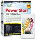 Power Start Complete Daily Vitamin Pack | Men's Health Support, 10X Energy & Stamina Booster | Vitamin A, B, C, D, E, B12, Minerals, Tribulus, Maca, Epimedium, Tongkat Ali (30 Packets)