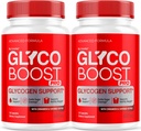 (2 Pack) Glyco Boost Pro Glyco Optimizer - Επίσημη GlycoBoost Pro Advanced Formula Blood Support Caps, Glycoboost Pro Glycogen Supplement Χάπια Μέγιστη δύναμη Όλα τα φυσικά συστατικά, 2 μήνες