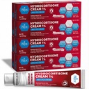 MED Pride Hydro Cortisone (Υδροκορτιζόνη) Κρέμα 1% OTC Μαζική Συσκευασία των 4 X 1 Oz Anti-Itch Αλοιφή για Εξάνθημα, Eczema, Bug Bites