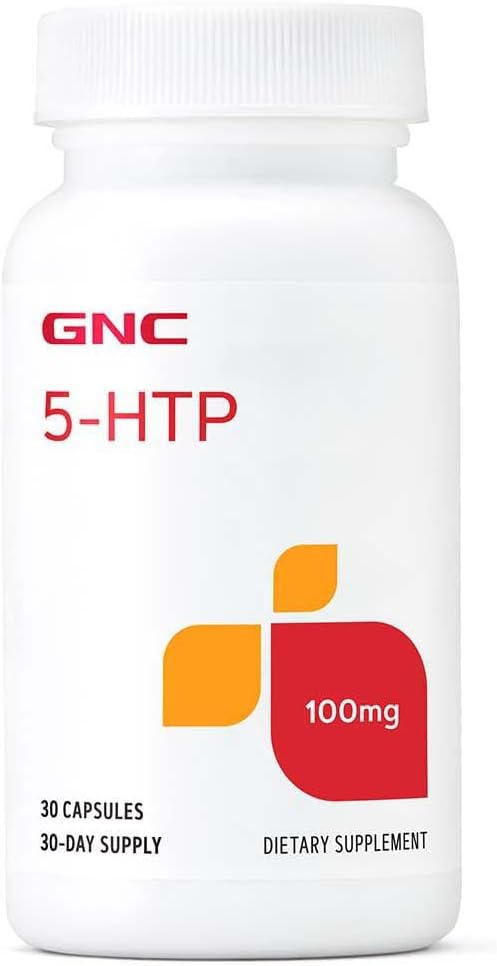 GNC 5-HTP 100mg, Χωρίς γλουτένη, 30 μέτρα