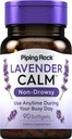 Piping Rock Lavender Calm Pills | 90 Softgels | Non-Drowsy Supplement | Non GMO, Gluten Free