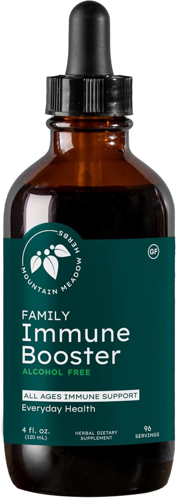 Mountain Meadow Herbs Family Immune Booster Extract με Sambucus Elderberry και Echinacea 