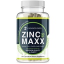 Zinc Maxx 100 Capsules, Zinc Gluconate Immune Booster for Reproductive Health, Skin Care, & Immune Booster - 3+ Month Supply | High Potency Immune Support Supplement for Men & Women