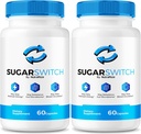 NutraRize (2 Pack) Sugar Switch Pills, Official SugarSwitch Capsules, All-Natural Blood Formula for Healthy Levels, Sugar Switch 24 Supplement, SugarSwitch 2 Pectin Reviews (120 Capsules)