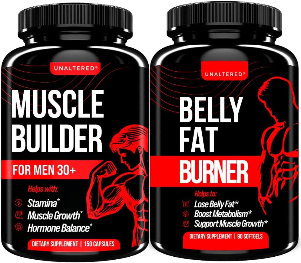 UNALTERED Muscle Builder & Belly Fat Burner Bundle