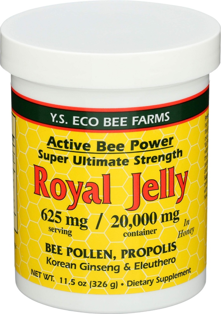 YS Royal Jelly/Bee μέλι - Royal Jelly In Honey Ult Strength, τζελ 11,5 oz