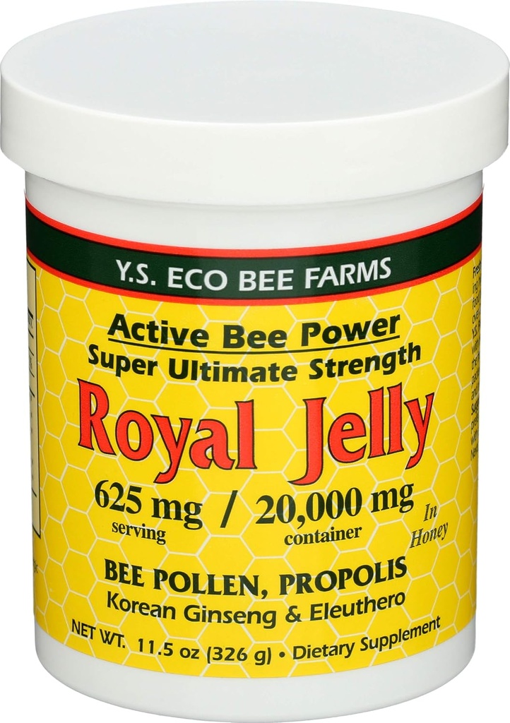 YS Royal Jelly/Bee μέλι - Royal Jelly In Honey Ult Strength, τζελ 11,5 oz