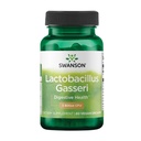 Swanson Lactobacillus Gasseri Probiotic for Adults Seeking Digestive and Metabolic Support with 3 Billion CFU - Acid-Resistant, No Refrigeration (60 Vegan Capsules)